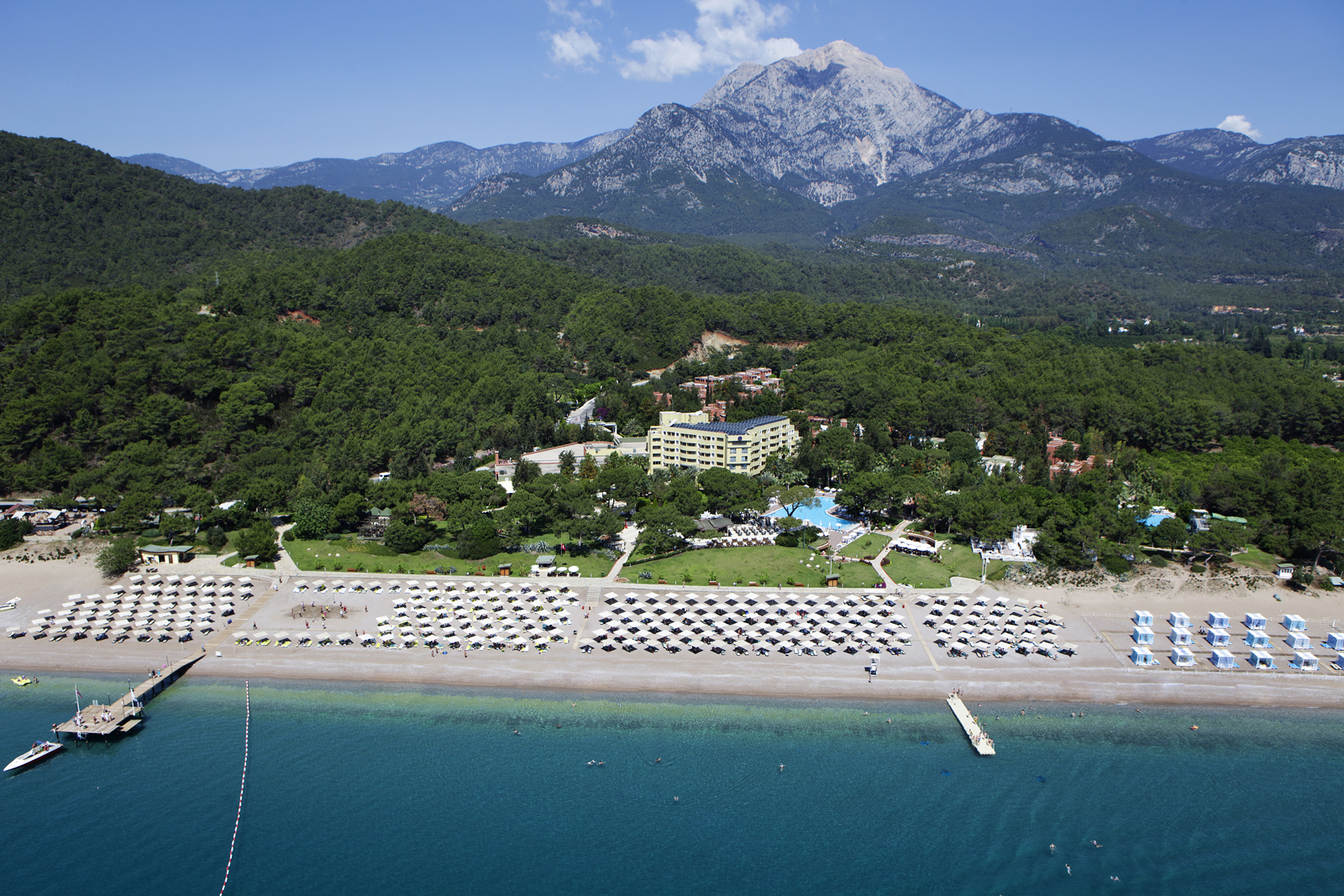 Euphoria Hotel Tekirova Anahtar Teslim Zayıf Akım Projesi